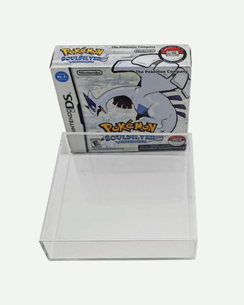 Pokemon Heart Gold Pokemon Soul Silver Acrylic Box Protector and Display Case