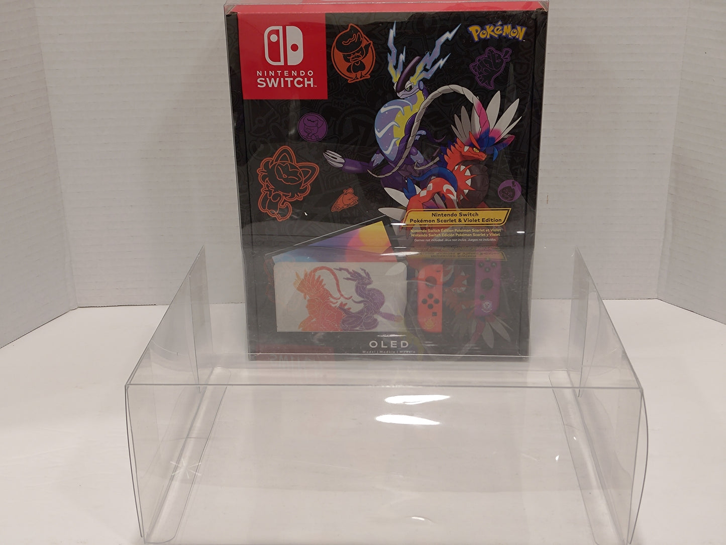 OLED Nintendo Switch Plastic Box Protector