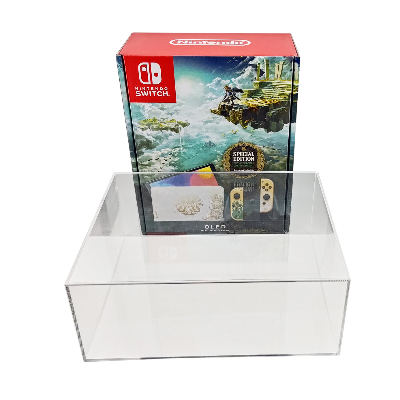 OLED Nintendo Switch Acrylic Hard Case Box Protector