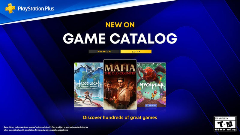 Official PlayStation Plus October 2026 Game Catalog promotional image