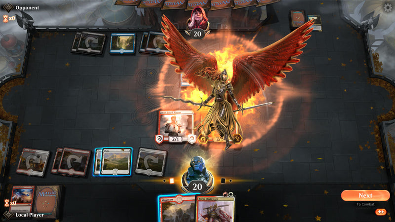 Official MTG Arena gameplay promotional image, illustrative of Competitive Brawl