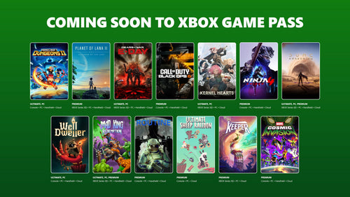 Official Xbox Game Pass September 2026 Wave 2 lineup promotional image