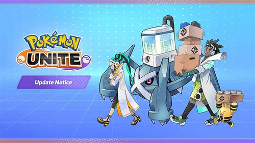 Official Pokémon UNITE end-of-service update notice artwork