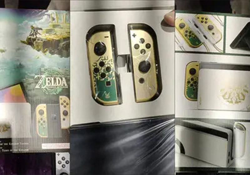 Zelda: Tears of the Kingdom OLED Switch Leaked!