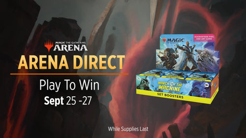 Official MTG Arena Direct March of the Machine September 2026 promotional artwork
