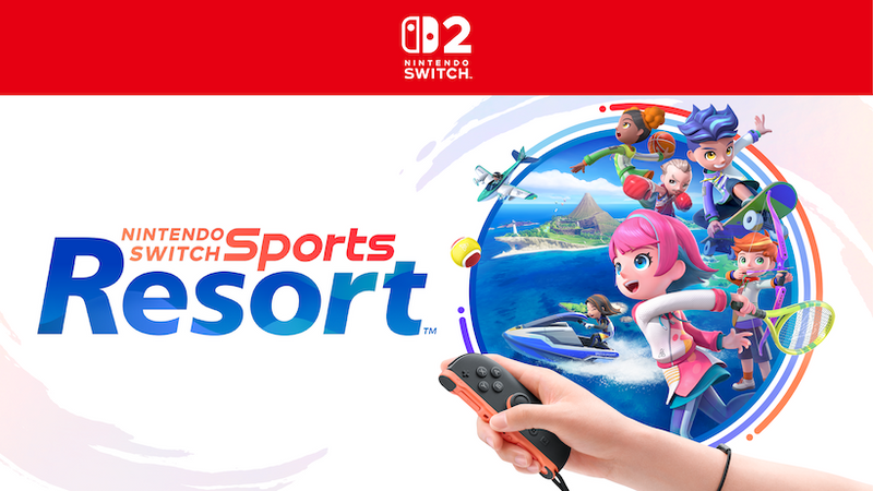 Nintendo Switch Sports Resort official Nintendo promotional image
