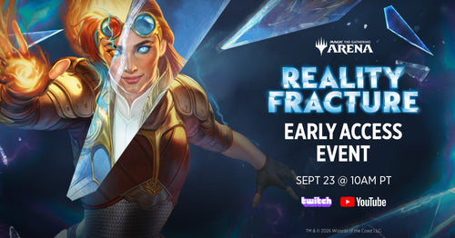 Magic: The Gathering Arena Reality Fracture Early Access Event official promotional image