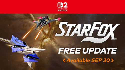 Star Fox free update promotional banner from Nintendo