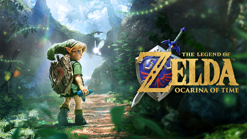 The Legend of Zelda 40th Anniversary official Nintendo promotional artwork
