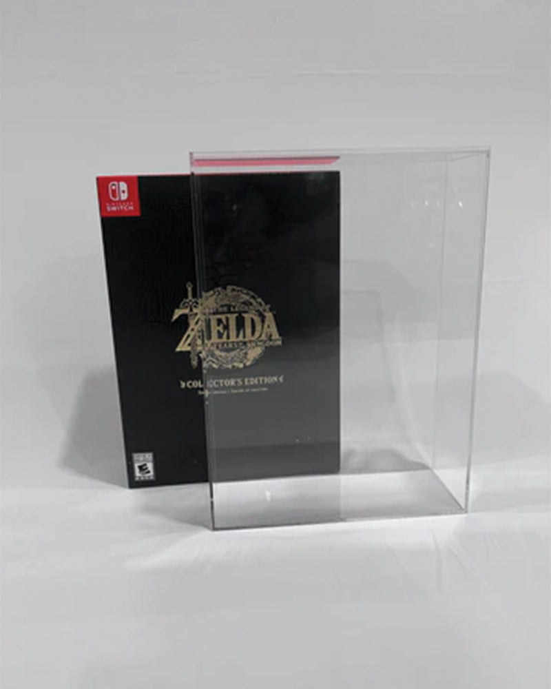 Zelda Tears of the Kingdom, Acrylic Box Protector and Display Case