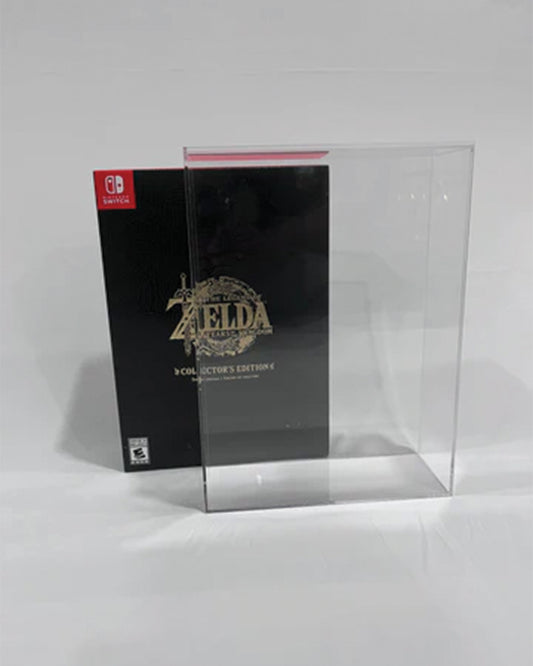 Zelda Tears of the Kingdom, Acrylic Box Protector and Display Case
