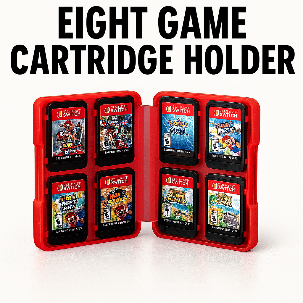 HYPE GAMER GEAR Protective Carry Case for Nintendo Switch 2 – Free Tempered Glass Screen Protector & Free Game Card Holder – Shockproof, Travel Friendly Premium Bundle
