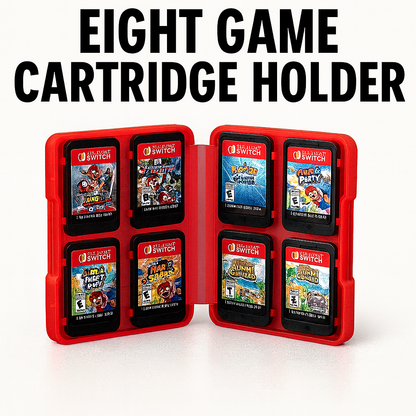 Nintendo Switch 2 Carry Case Bundle | Screen Protector + Game Card Holder