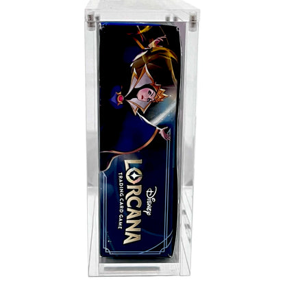 Lorcana Booster Box Acrylic Display Case | Magnetic Lid, UV Protection