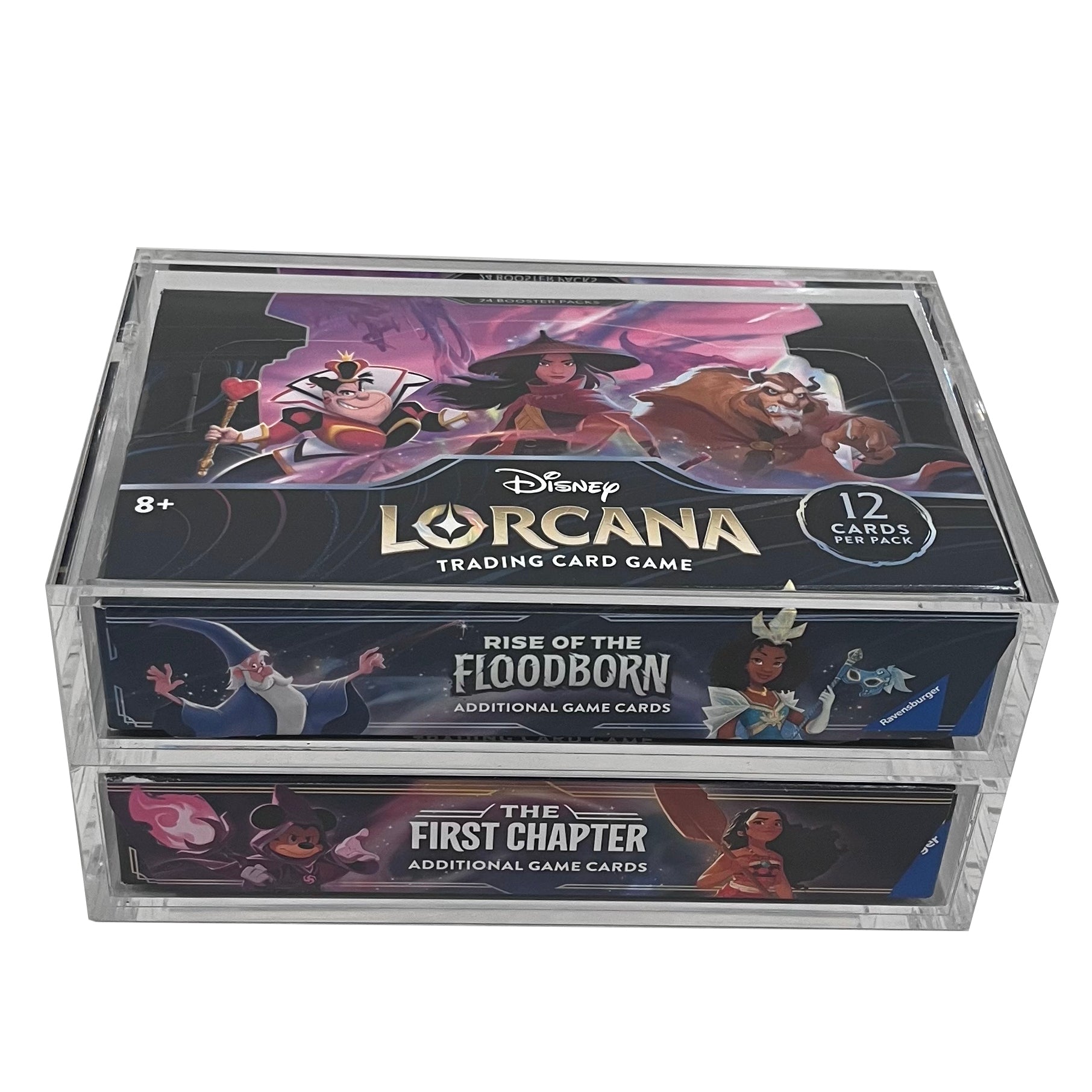 Lorcana Booster Box Acrylic Display Case Hype Gamer Gear Lorcana Booster Box Acrylic Display Case Hype Gamer Gear