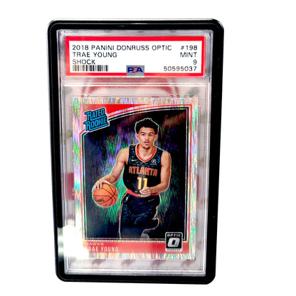 PSA & CGC Graded Card Display Holder | Aluminum + Tempered Glass