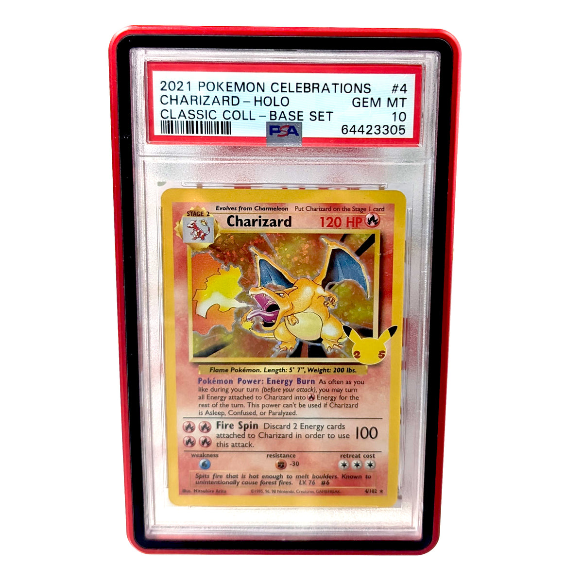 PSA & CGC Graded Card Display Holder | Aluminum + Tempered Glass