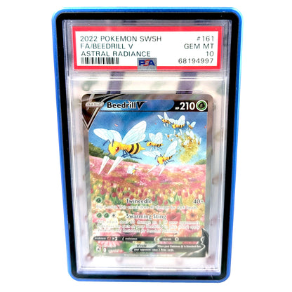 PSA & CGC Graded Card Display Holder | Aluminum + Tempered Glass
