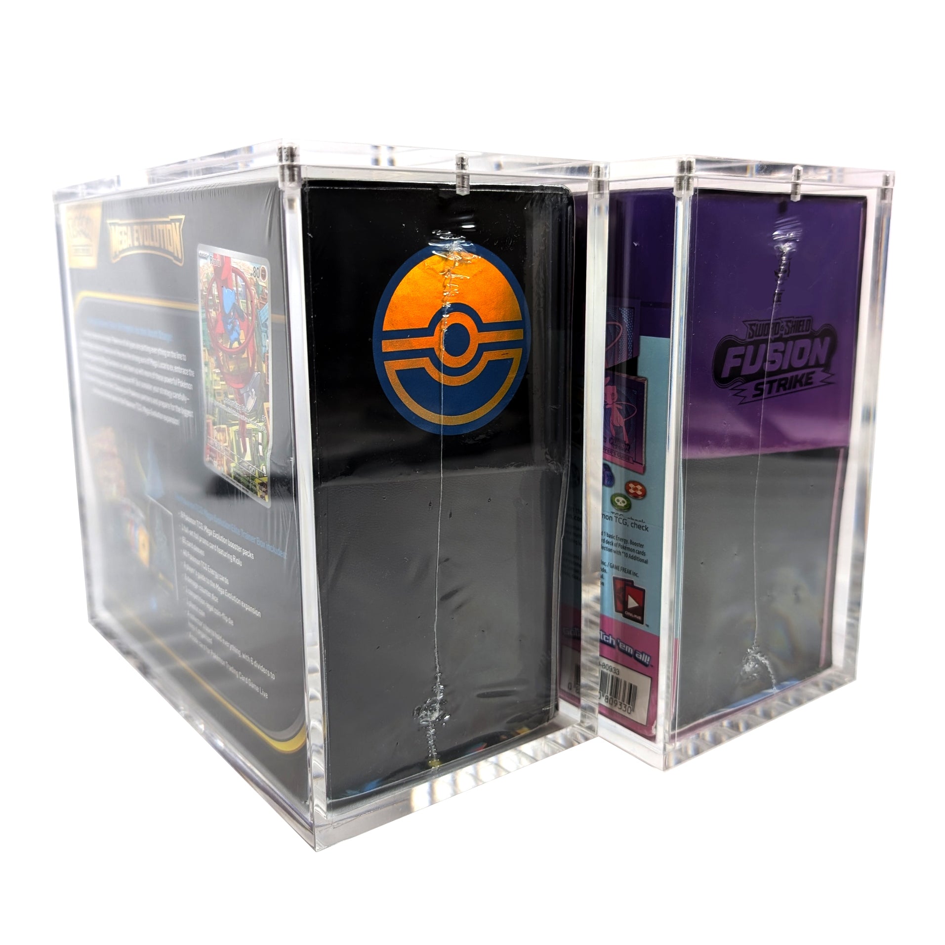 Premium Pokémon ETB Acrylic Case Magnetic Lid UV Safe Elite Trainer Box Case