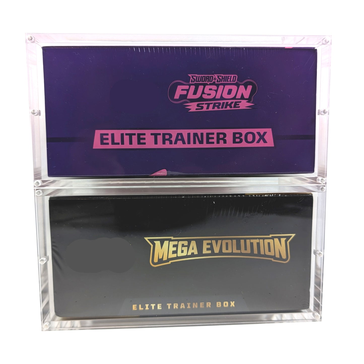 Premium Pokémon ETB Acrylic Case Magnetic Lid UV Safe Elite Trainer Box Case