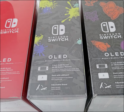 OLED Nintendo Switch Plastic Box Protector