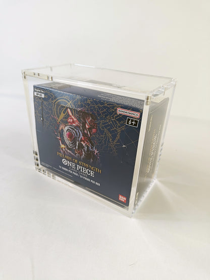 One Piece Booster Box Acrylic Display Case Hype Gamer Gear One Piece Booster Box Acrylic Display Case Hype Gamer Gear