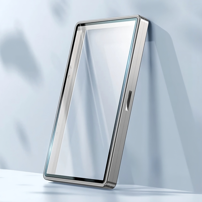 PSA & CGC Graded Card Display Holder | Aluminum + Tempered Glass
