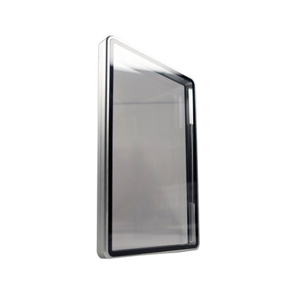 PSA & CGC Graded Card Display Holder | Aluminum + Tempered Glass