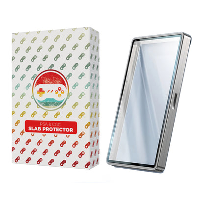 PSA & CGC Graded Card Display Holder | Aluminum + Tempered Glass